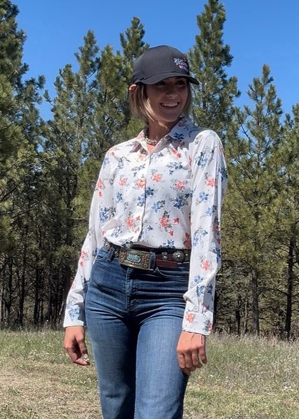 Ariat Floral Print Blouse