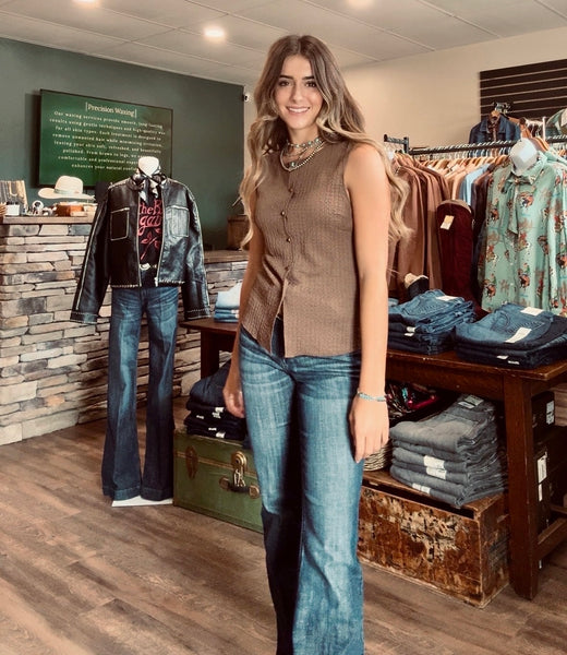 Catherine Crinkle Top