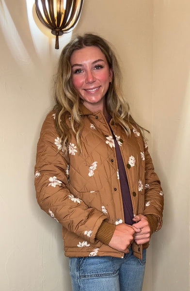 Floral Quilted Jacket