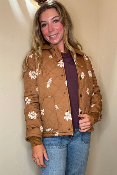 Floral Quilted Jacket