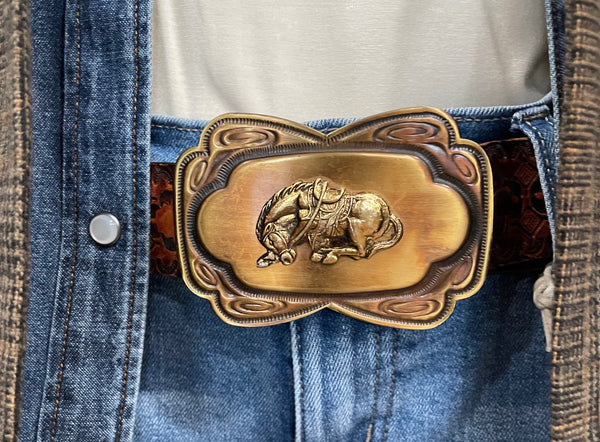 Rodeo Ready Vintage Belt Buckle