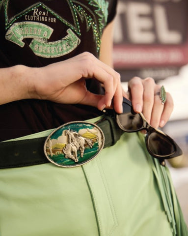 Enamel Vintage Buckles