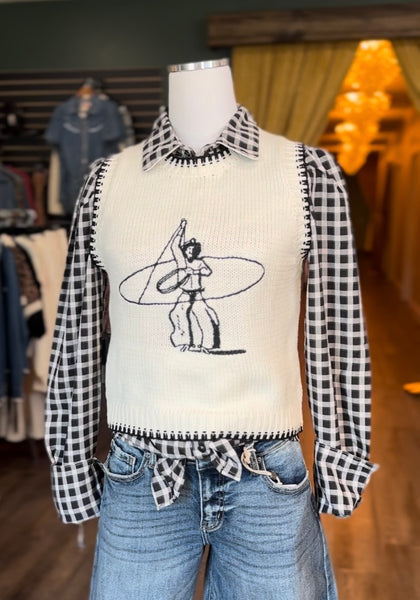 Cowboy Britt Sweater Vest
