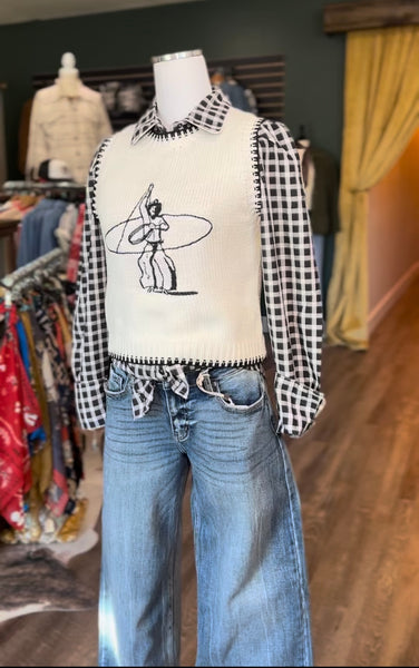Cowboy Britt Sweater Vest
