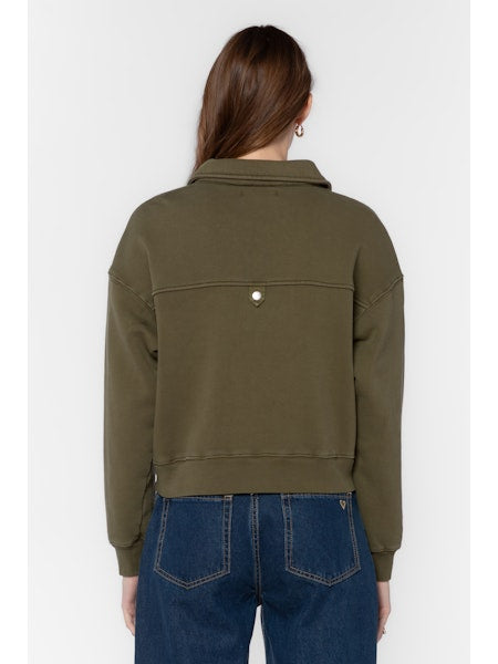 Hancock Olive Sweatshirt