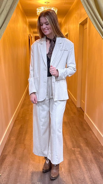 Sparklet Pinstripe Trouser