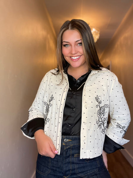 Macy Embroidered Blouse