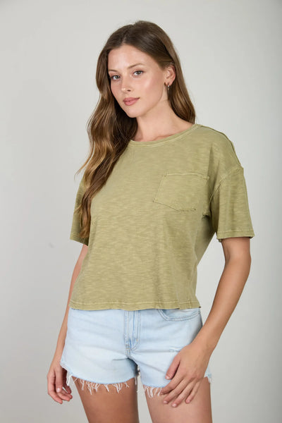 Light Olive Tee