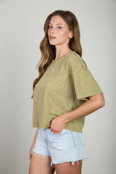 Light Olive Tee