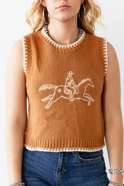 Star Rider Sweater Vest