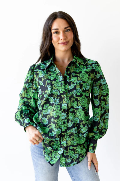 McCoy Floral Western Shirt