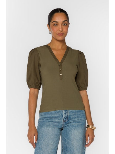Kansas Puff Sleeve Top