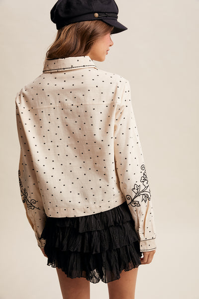 Macy Embroidered Blouse