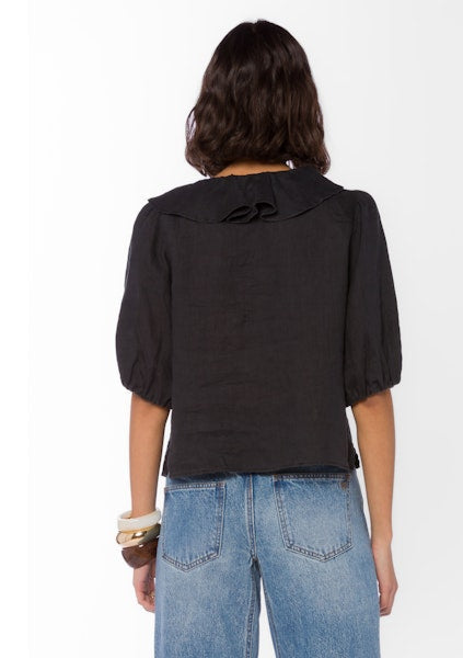 Milan Bubble Sleeve Blouse