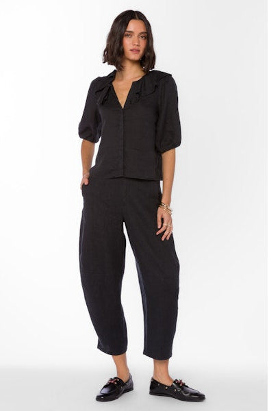Milan Bubble Sleeve Blouse