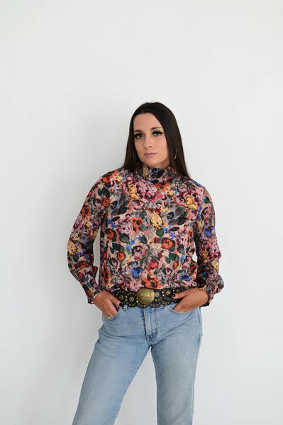 Fall Floral Top