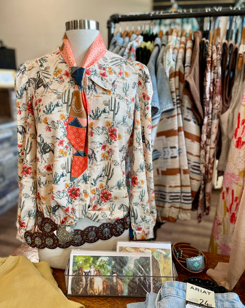 Cowboy Rose Western Shirt