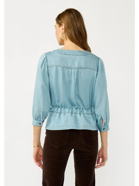 Hepburn Denim Top