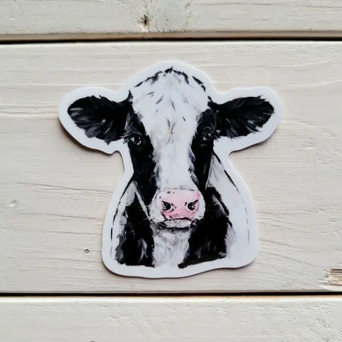 Holstein Cow Vinyl Sticker