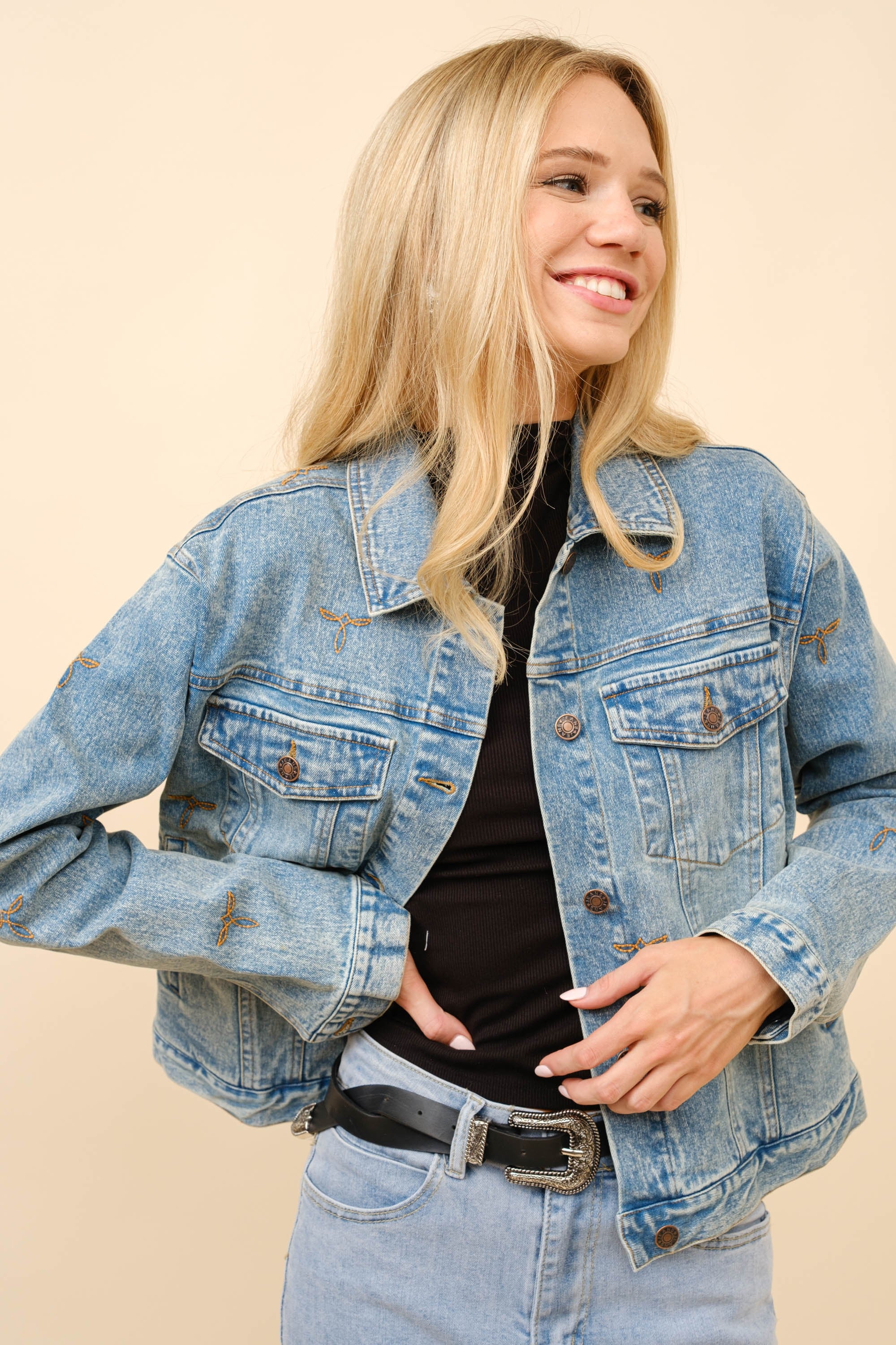 Boot Stitch Denim Jacket – Hippie-Ki-Yay Boutique