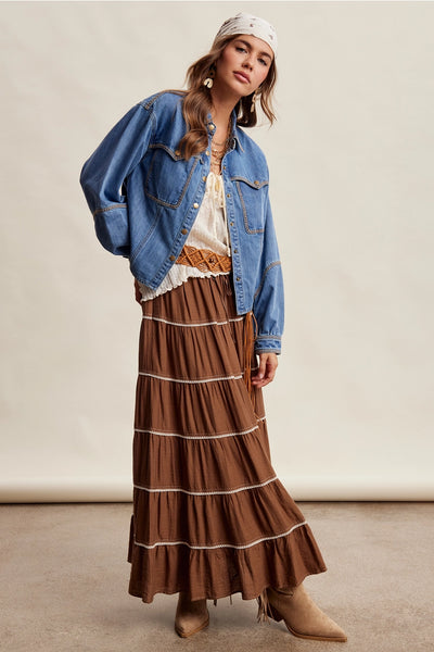Sally Jo Denim Shacket