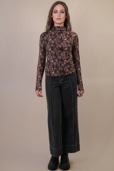 Hot Chocolate Knit Top