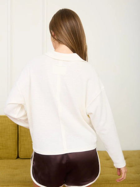 Della Exposed Seam Polo