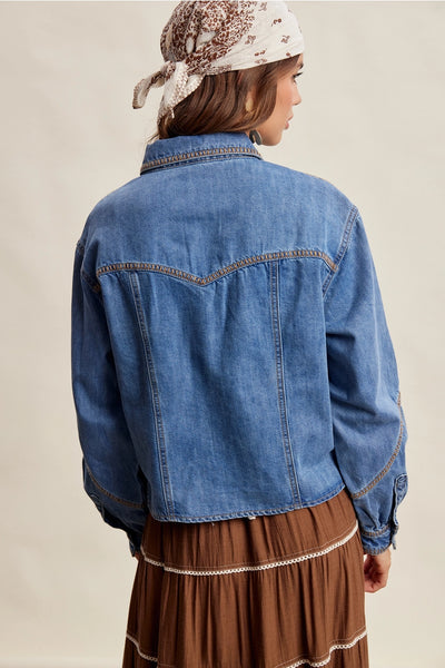 Sally Jo Denim Shacket