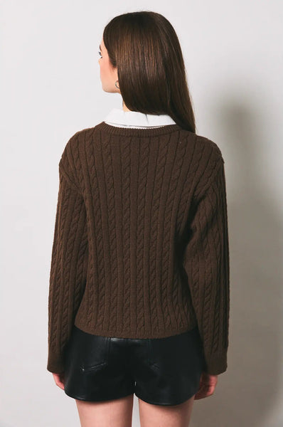 Bateman Brown Cardigan