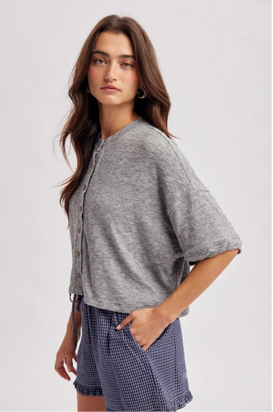 Plaid Ruffle Hem Shorts