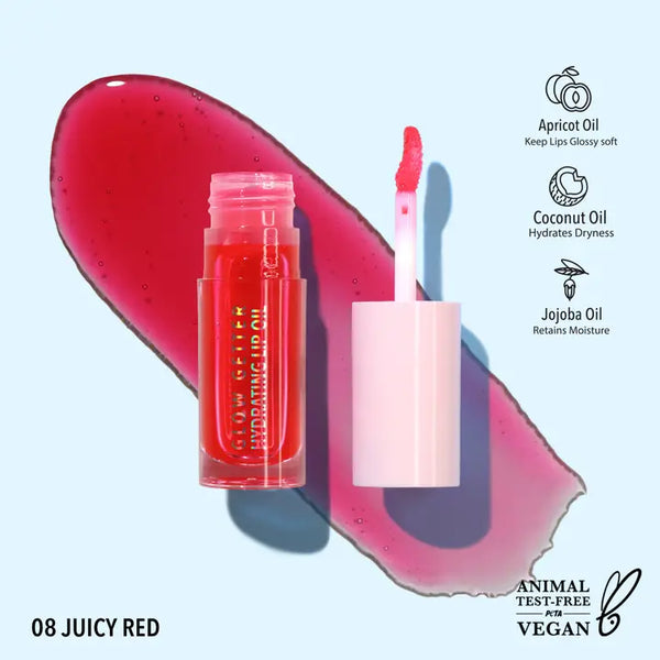 Glow Getter Hydrating Lip Oil - Juicy Red