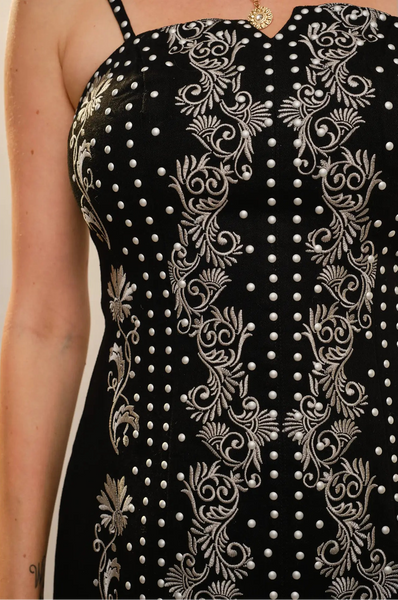 Caitlin Studded Mini Dress