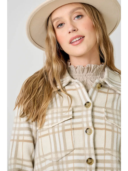 Patterned Sweater Jacket