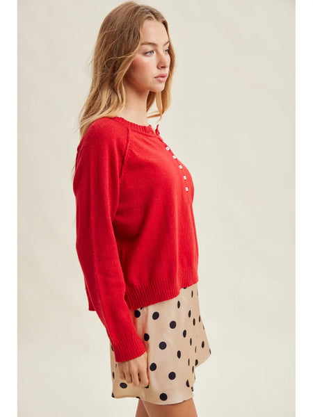Chili Red Sweater