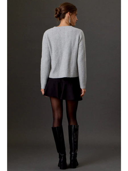 Doris Grey Sweater