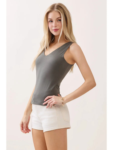 Gunmetal Double Layer Tank