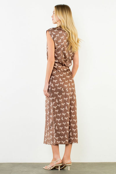 Satin Horse Blouse