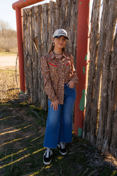 Leopard Western Shirt