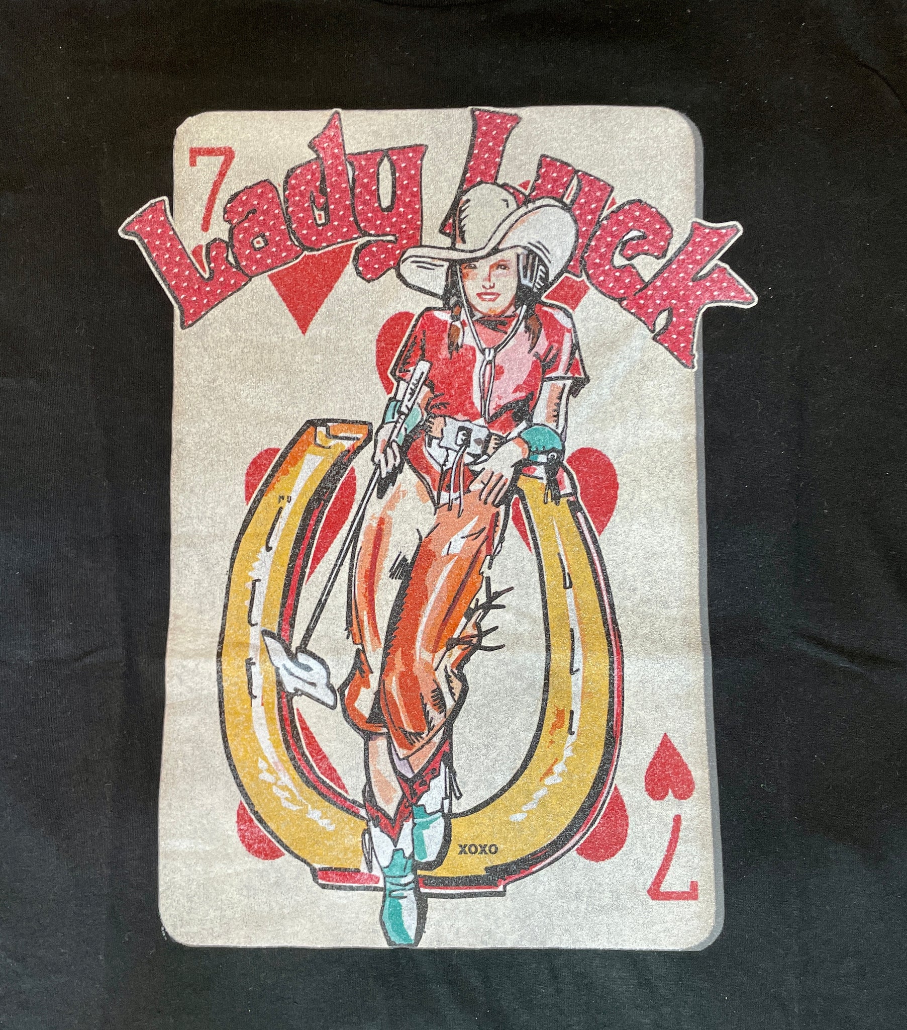 Western Lady Luck Graphic Tee