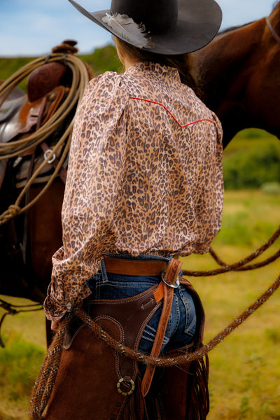 Leopard Western Shirt