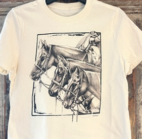 Three Horses Graphic Tee
