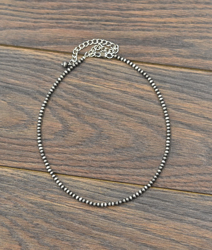 faux navajo pearl necklace