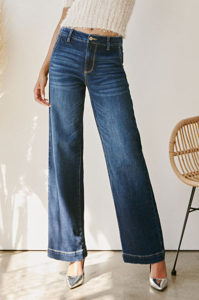 kancan high rise wide leg jeans