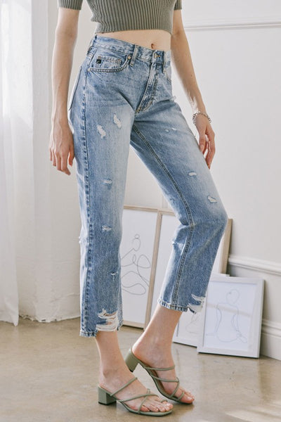 kancan straight leg jeans