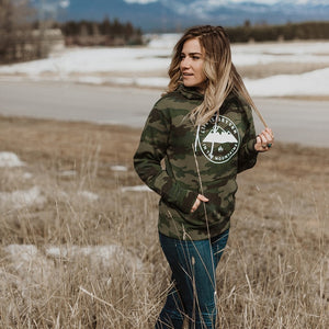 "life is better in the mountains" hoodie