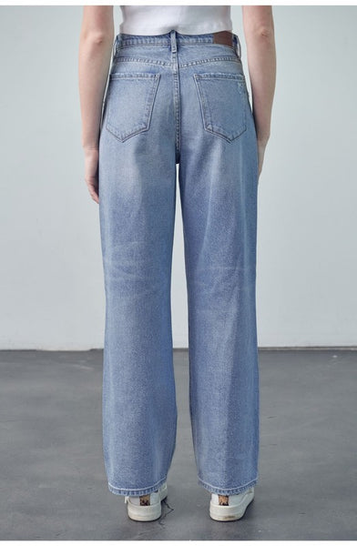 hidden logan pleated jeans