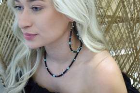 Black & Turquoise Necklace
