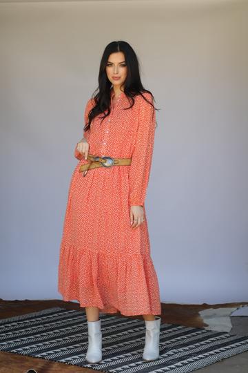 boho prairie dress Sunwashed Patchwork Prairie Dress