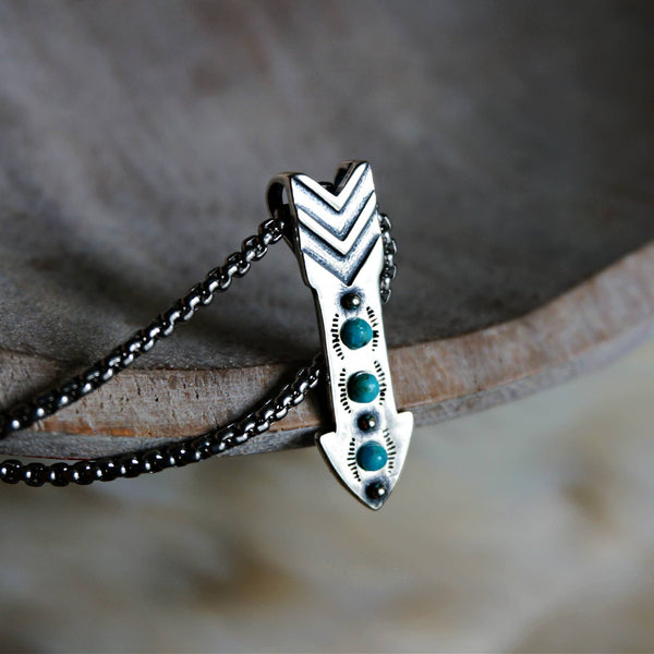 arrowhead turquoise necklace