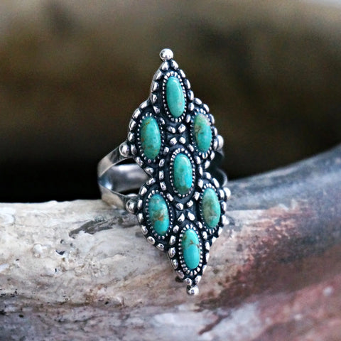 hayley turquoise ring